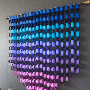 Paper Chain Wall Hanging